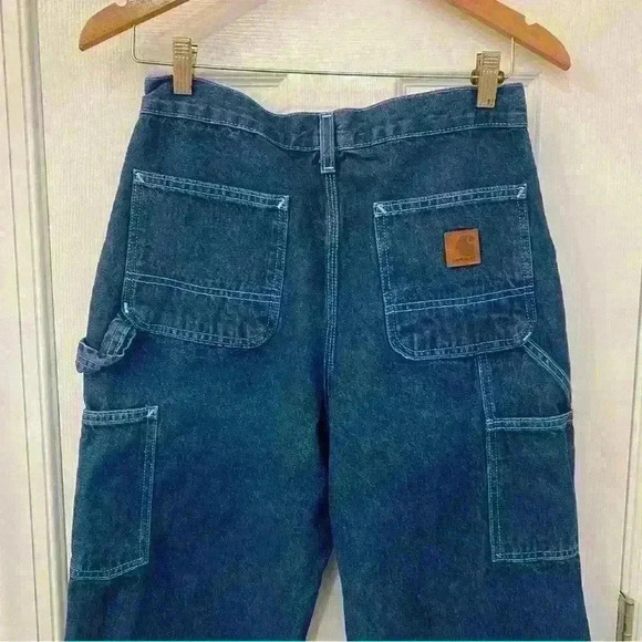 Carhartt Super High Rise Original Dungaree Fit B13-DST 30 x 32 - Picture 10 of 11
